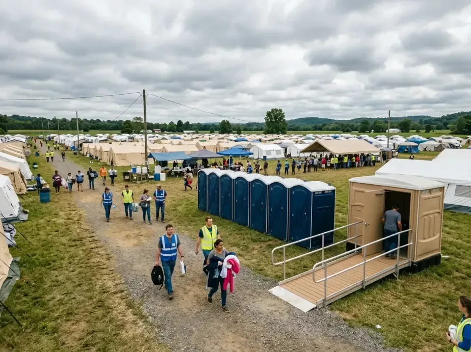 disaster-relief-camp-restrooms-010 — frequently asked questions, Dumpster & Portable Bathrooms Rental in Tarpey Village, CA
